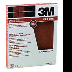 3M 88619NA 9 X 11 120C GARNET SANDPAPER 25PK 17175