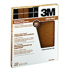 3M 99416NA 9 X 11 80D GARNET SANDPAPER 25PK 17177