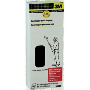 3M 53046 4-3/16" X 11" 150D DRYWALL SANDING SHEET PK 1/100 17319