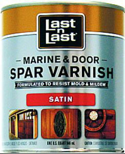 ABSOLUTE 50804 QT SATIN LAST N LAST MARINE   DOOR SPAR VARNISH 450 VOC 17365