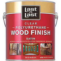 ABSOLUTE 53511 1G SATIN LAST N LAST POLYURETHANE WOOD FINISH 350 VOC 17370