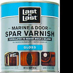 ABSOLUTE 94004 QT GLOSS LAST N LAST MARINE DOOR SPAR VARNISH 275 VOC 17388