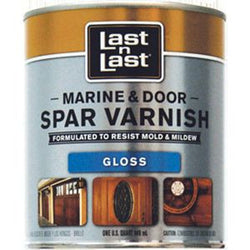 ABSOLUTE 50704 QT GLOSS LAST N LAST MARINE DOOR SPAR VARNISH 450VOC 17392