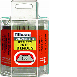 ALLWAY DSP100 3 NOTCH UTILITY BLADE IN DISPENSER 17452