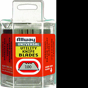 ALLWAY DSP100 3 NOTCH UTILITY BLADE IN DISPENSER 17452