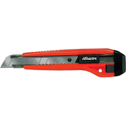 ALLWAY 07700 KS7 DELUXE 7PT BREAK A WAY KNIFE W/3 BLADES 17453