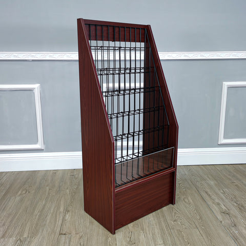Literature Rack Brochure Leaflet Stand Floor Display Tourist Informati ...
