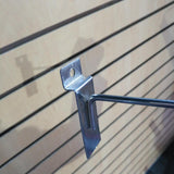 60PK 6" Slatwall Hook Steel Chrome Plated Commercial Retail Store Display POP Hooks 1748-6"