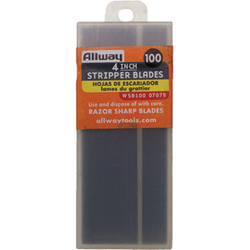 ALLWAY 07075 WSB100 4 BLADE FOR GTS WPS SCRAPERS 100 PK 17483