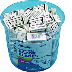 ALLWAY SEB10 50 BLADES BUCKET PK 1/50 17488