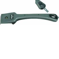 ALLWAY FE4 2 1/2 4 EDGE SOFT HANDLE WOOD SCRAPER 17541