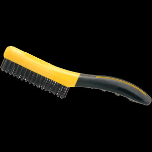 ALLWAY 12416 SB416 4" X 16" ROW WIRE BRUSH SHOE HANDLE 1/ CARD 17556