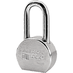 AMERLOCK 701KA27334 SOLID STEEL, LONG SHACKLE PADLOCK 17580