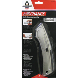 ASR 65 0214 AUTOCHANGE UTILITY KNIFE WITH 3 BLADES 17605