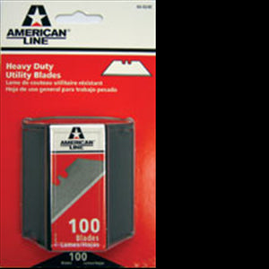ASR 66-0240 HD 2 NOTCH UTILITY BLADE ECONOMY DISPENSER 100PK 17606