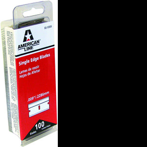 ASR 66-0089-DISP .009 REGULAR/DURO EDGE BLADE 100PK 17611
