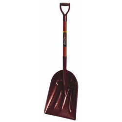 AMES 1680000 #12 POLY SCOOP WITH WOOD D HANDLE POWER D GRIP 17616