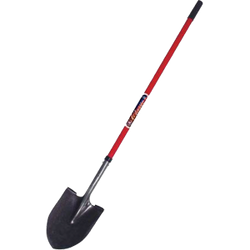 AMES 12036 46" SHOVEL FIBERGLASS LONG HANDLE ROUND POINT CLASSIC 17624