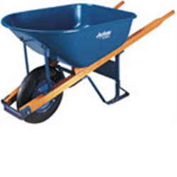 AMES M6T22 6 CUBIC FT STEEL CONTRACTOR WHEEL BARROW 17651
