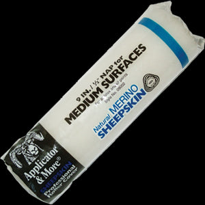 12 Pack APPLICATORS AND MORE 09001 9" X 3/8" LAMBSKIN ROLL COVER 17661