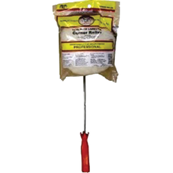 APPLICATORS AND MORE 10001 7" LAMB CORNER ROLLER WITH 18" HANDLE 17662