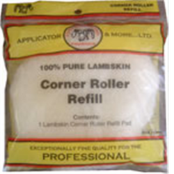 APPLICATORS AND MORE 10002 7" LAMB CORNER ROLLER REFILL FOR 10001 17663