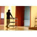 Foodservice Cart 330lbs Capaticy 3 Shelf Utility Cart Push Transfer Storage Tray Mobile Tool Bus