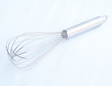 10" Stainless Steel Piano Wire Whip/ Egg Beater/ Blender 18004