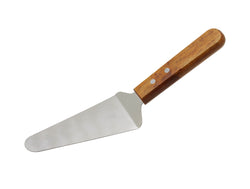 6" Pie/Pizza/Cake/Dessert Stainless Steel Server with Wood Handle 18006