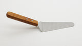 6" Pie/Pizza/Cake/Dessert Stainless Steel Server with Wood Handle 18006