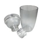 Transparent Polycarbonate Cocktail, Milk Tea Shot Shaker/Bartender/Mixing Pot 17 oz/500cc 18012