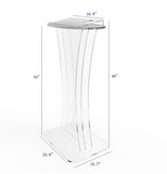 Plexiglas Church Podium Clear Pulpit Christian Lectern Lucite Church Pulpit 1803-1