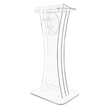 Clear Acrylic Lucite Podium Pulpit Lectern 1803 1+12152