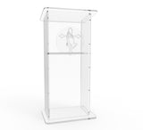 Clear Acrylic Lucite Podium Pulpit Lectern 45" Tall 1803-2+12152