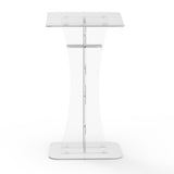 Plexiglass Acrylic Podium Clear Lectern Church Pulpit 1803-311