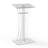 Plexiglass Acrylic Podium Clear Lectern Church Pulpit 1803-311