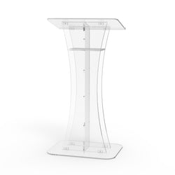 Plexiglass Acrylic Podium Clear Lectern Church Pulpit 1803-311