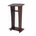 Podium, Clear Acrylic w/ wood frame Lectern Pulpit 1803-5