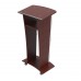 Podium, Clear Acrylic w/ wood frame Lectern Pulpit 1803-5
