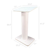 41" Tall White Church Podium Pulpit Lectern 1803 7 WHITE