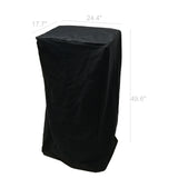 Podium Protective Cover Pulpit Cover Lectern  Cover 24.2"W x 49"H x 17.7"D 1803-8-BLACK