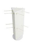 Corrugated Cardboard Socks Display Rotating Peg Hook Display Coutertop Display Rack 18102