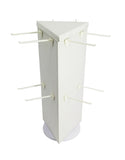 Corrugated Cardboard Socks Display Rotating Peg Hook Display Coutertop Display Rack 18102