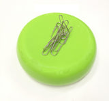 4.3"dia. x 1.25"h Green Magnetic Pincushion 18111 GREEN