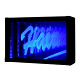 Bright LED "HAIR" Sign Static Neon Light Tunnel Lamp Infinity Light Mirror Light Frame 18118