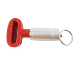 25pcs Red Peg Hook Locks Anti Sweep Theft Security Lock