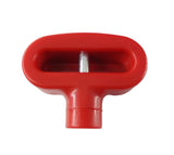 25pcs Red Peg Hook Locks Anti Sweep Theft Security Lock