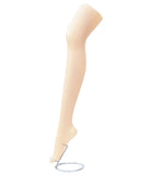FixtureDisplays® Plastic Mannequin Leg for Display, Commercial Female Standing Leg with Metal Rack, Fleshtone Christmas Leg Lamp DIY 18139