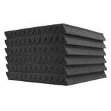 12PK Acoustic Panels Studio Foam Wedges 12 x 12 x 1" Soundproofing Foam Acoustical Treatments Foam 18151