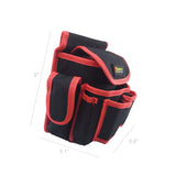 Multi-functional Durable Maintenance and Electrician's Pouch with Pockets for Tools, Flashlight, Key